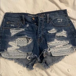 Jean shorts